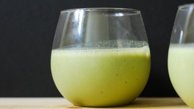 Krémové Macha Smoothie