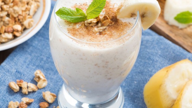 Skořicové Smoothie s banánem