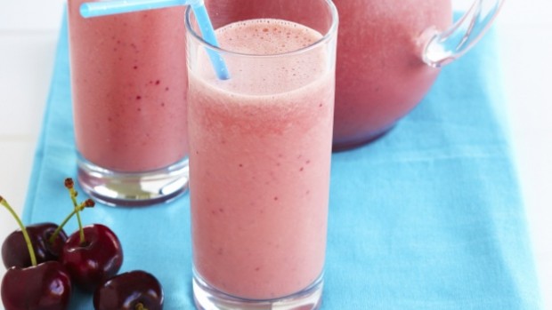 Snídaňové smoothie s třešněmi