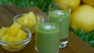 Ananasové zelené Smoothie