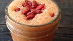 Jahodové smoothie s Goji