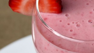 Jahodové Smoothie se zázvorem