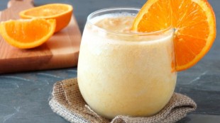 Krémové pomarančové smoothie