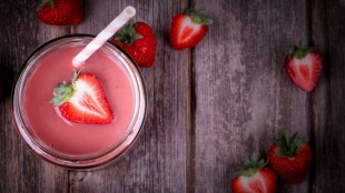 Rychlé jahodové Smoothie