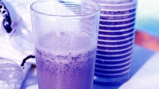 Smoothie s mraženými borůvkami