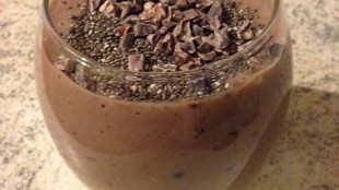 Snídaňové Smoothie s kakaovými boby