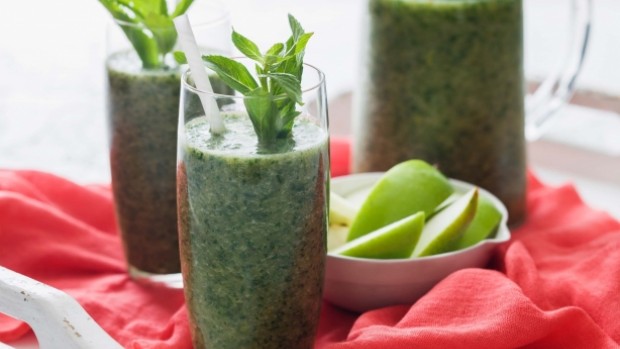 Zelené vegan smoothie